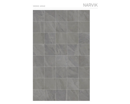 Vzor dlaždic Narvik Smoke 60x60