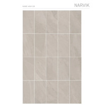 Vzor dlaždic Narvik Sand 40x120