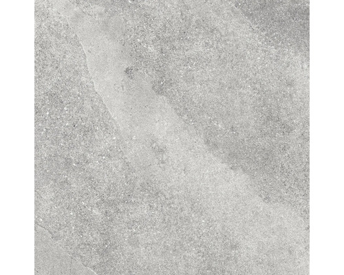 Keramická dlažba Flairstone 60x60x2 cm City Wave šedá Šedá podlahová dlaždice se vzhledem kamene