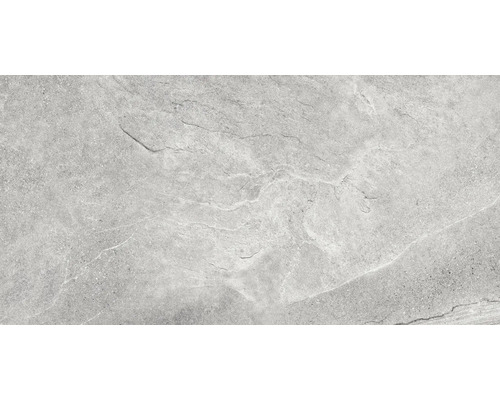 Šedá kameninová dlaždice s matným povrchem