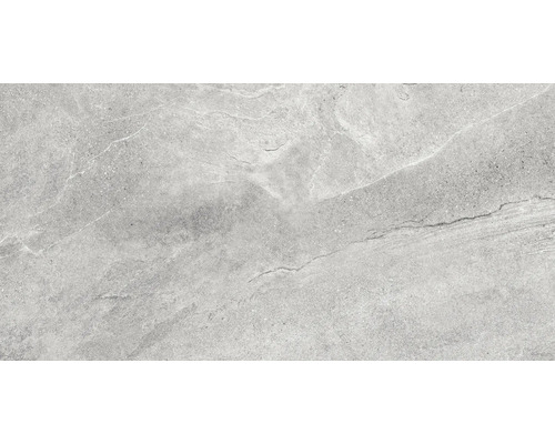 Šedá kameninová dlaždice s matným povrchem