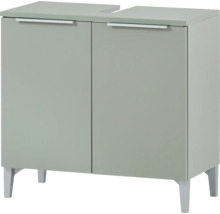 Skříňka pod umyvadlo se dvěma dvířky a nožičkami