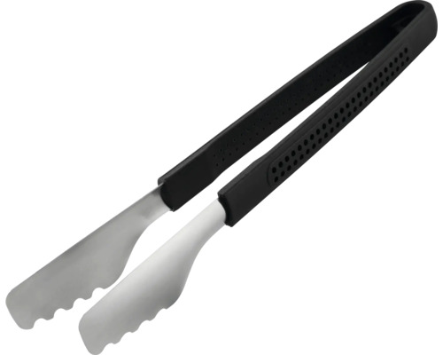 Grilovací kleště z nerezové oceli s plastovými rukojeťmi