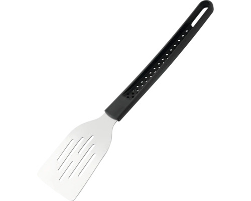 Obracečka na gril z nerezové oceli s plastovou rukojetí