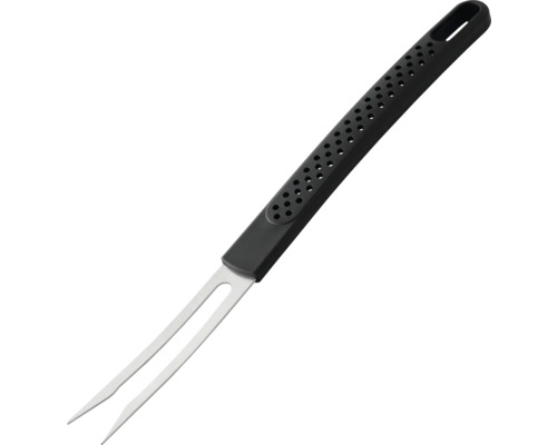 Grilovací vidlice z nerezové oceli s plastovou rukojetí