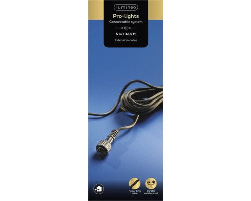 Prodlužovací kabel Lumineo pro systém Pro-lights, 5 metrů