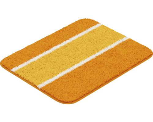Obdélníkový koupelnový koberec s pruhovaným vzorem