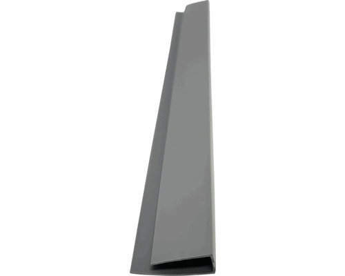 Okrajový profil šedý 1x28x3000 mm