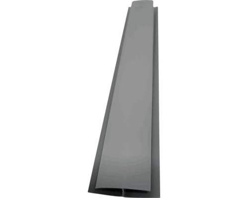 Spojovací profil antracit 12x47x3000 mm fóliovaný Šedý přechodový profil