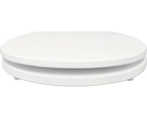 Toaletní sedátko z plastu, kulatý tvar