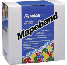 Těsnicí páska Mapei Mapeband, 50 metrů krát 12 centimetrů, odolná vůči alkáliím, s plstí
