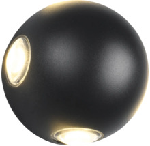 Kulovité nástěnné svítidlo se třemi světelnými zdroji