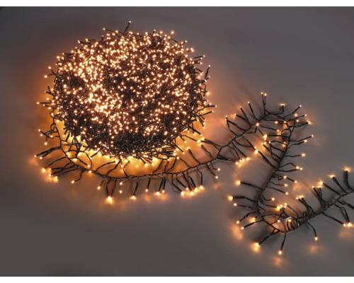 LED světelný řetěz pro vnitřní použití, srolovaný