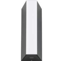 Šedé venkovní nástěnné svítidlo