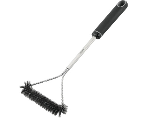 Kartáč na gril s kartáčovou hlavou a rukojetí