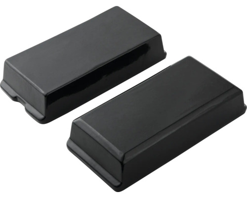 Dvě obdélníkové plastové rozvodné krabice