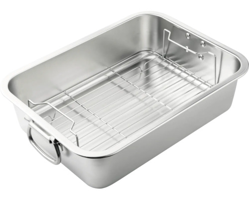 Nerezový pekáč s roštem