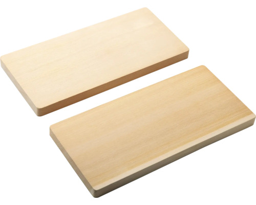 Dvě světlá dřevěná prkna