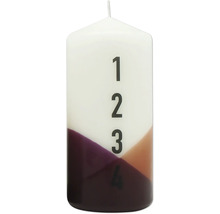 Dekorační svíčka s čísly 1, 2, 3