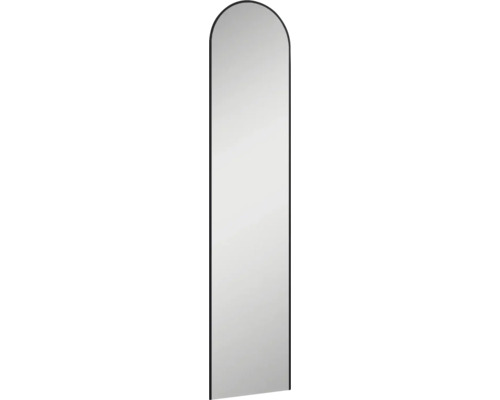 Zrcadlo do koupelny s osvětlením v rámu Jungborn Long Cut 35 x 150 cm IP 44 Zrcadlo na celou postavu se zaoblenými rohy
