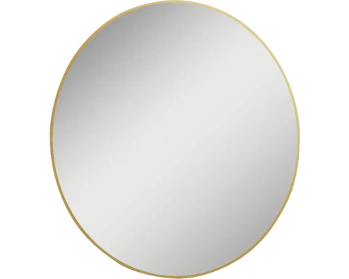 Kulaté zrcadlo do koupelny s osvětlením v rámu Jungborn Round Ø 80 cm IP 44 Kulaté zrcadlo s rámem