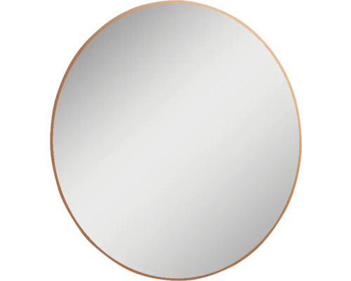 Kulaté zrcadlo do koupelny s osvětlením v rámu Jungborn Round Ø 80 cm IP 44 Kulaté zrcadlo s rámem