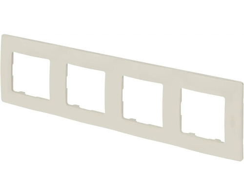 Čtyřnásobný krycí rámeček pro spínače