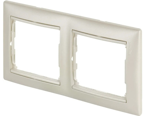 Dvojitý rámeček pro spínače a zásuvky