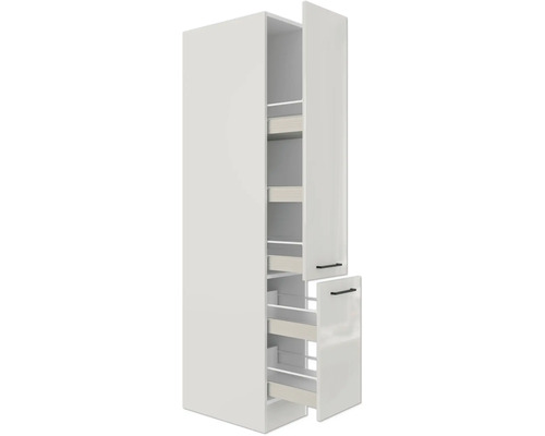 Kuchyňská skříňka s výsuvnými prvky pro skladování