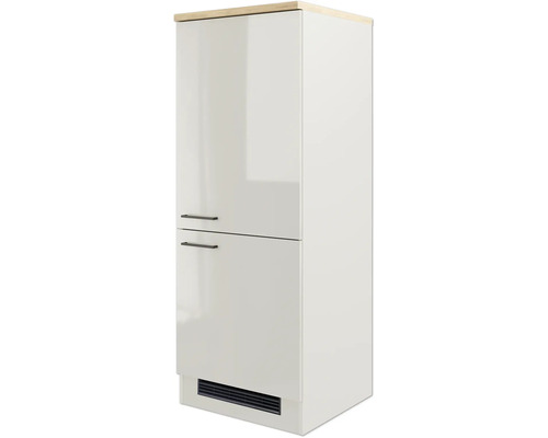 Vysoká skříň se dvěma dvířky a madly