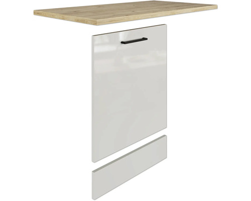 Kuchyňská spodní skříňka s pracovní deskou, dvířky a soklem