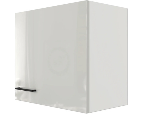 Bílá závěsná skříňka s úchytkou