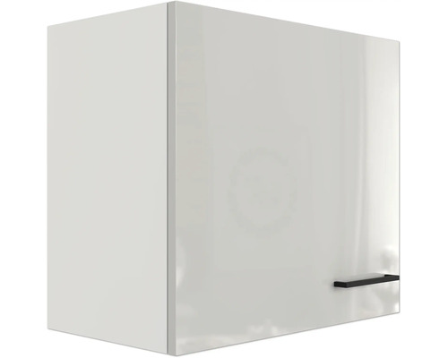 Bílá kuchyňská horní skříňka s rukojetí