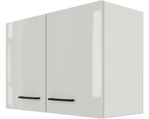 Závěsná skříňka se dvěma dvířky a úchyty