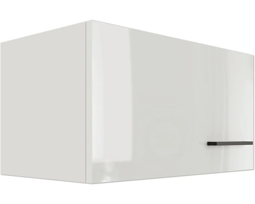 Bílá závěsná skříňka s rukojetí