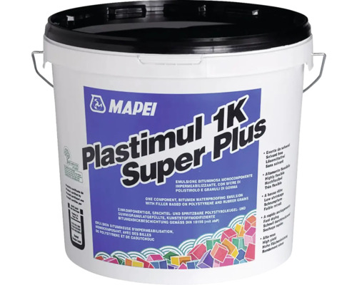 Jednosložková hydroizolační emulze Mapei Plastimul 1K super plus 7,8 kg