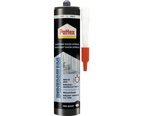 Sanitární silikon EXPRESS bílý 280 ml Sanitární silikon EXPRESS bílý 280 ml