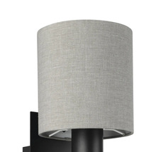 Nástěnné svítidlo s textilním stínidlem