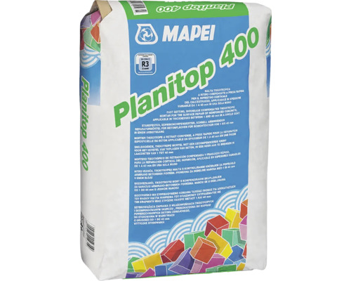 Rychle tvrdnoucí tixotropní malta Mapei Planitop 400 25 kg Pytel opravné malty Planitop 400