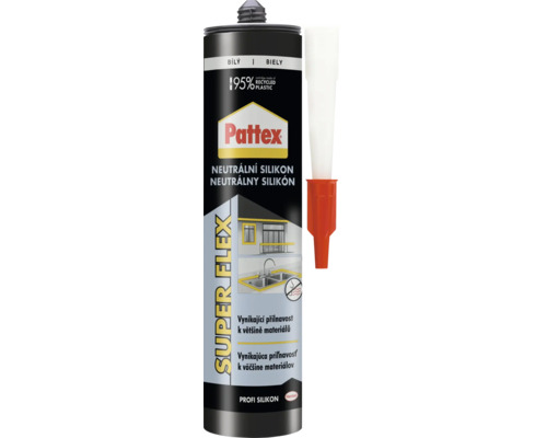 Neutrální silikon bílý 280 ml Neutrální silikon bílý 280 ml