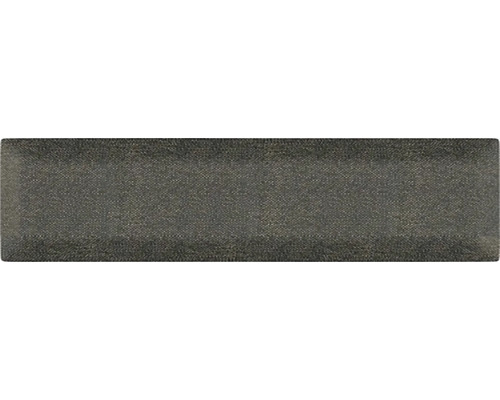 Čalouněný nástěnný Soft panel Luna 27 hnědý 60x15 cm Obdélníková rohožka s textilním povrchem