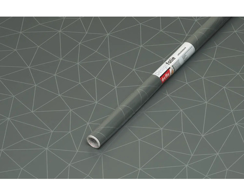Designová fólie s geometrickým vzorem a role značky d-c-fix