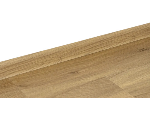Plastová podlahová lišta kanálková Hamilton/Bergen 15x60x2500 mm Detail laminátové podlahy s dřevěnou strukturou