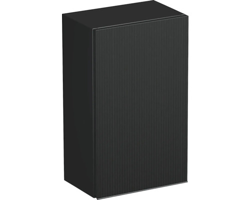 Koupelnová závěsná skříňka Intedoor TRENTA černá matná 35 x 58 x 23 cm TRE HZ 35 1D L B A9276