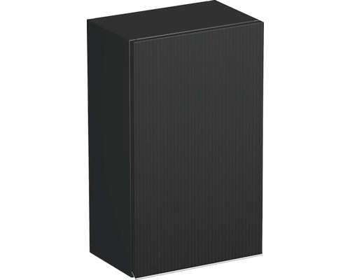 Koupelnová závěsná skříňka Intedoor TRENTA černá matná 35 x 58 x 23 cm TRE HZ 35 1D L S A9276