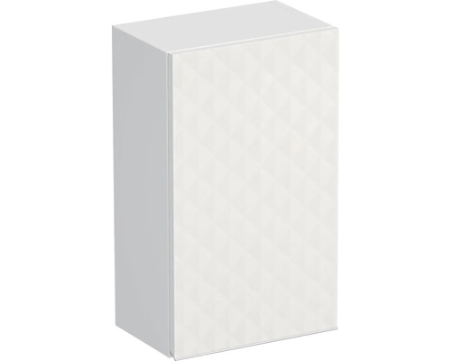 Koupelnová závěsná skříňka Intedoor TRENTA bílá matná 35 x 58 x 23 cm TRE HZ 35 1D L S B073