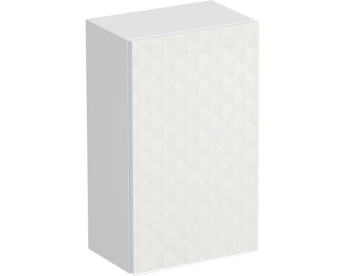 Koupelnová závěsná skříňka Intedoor TRENTA bílá matná 35 x 58 x 23 cm TRE HZ 35 1D L W B073