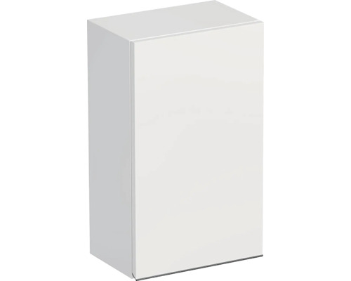 Koupelnová závěsná skříňka Intedoor TRENTA bílá vysoce lesklá 35 x 58 x 23 cm TRE HZ 35 1D P B A0016