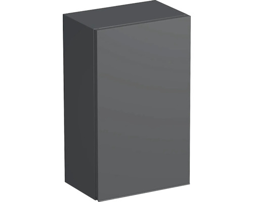 Koupelnová závěsná skříňka Intedoor TRENTA antracit matný 35 x 58 x 23 cm TRE HZ 35 1D P B A3396