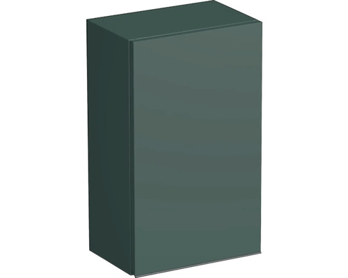 Koupelnová závěsná skříňka Intedoor TRENTA šalvějově zelená matná 35 x 58 x 23 cm TRE HZ 35 1D P B A9146